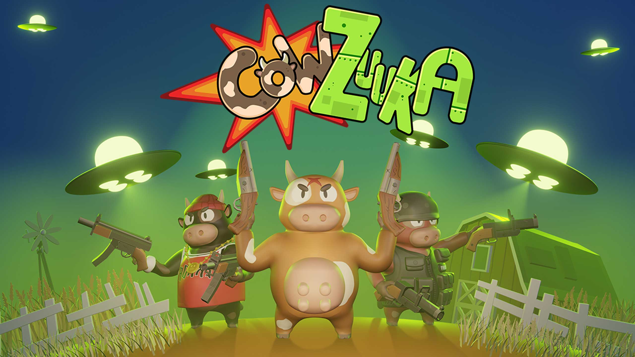 Jyamma Games is back with Cowzuuka a new out-of-this-world shooting game! 